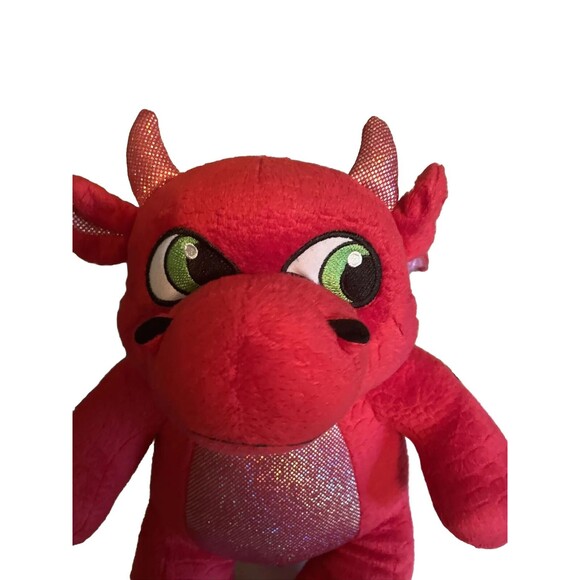 Build-A-Bear Magic Quest Red Dragon Ellie 15" Plush‎ Great Wolf Lodge Exclusive - Picture 14 of 16